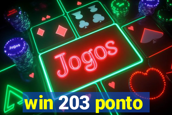 win 203 ponto